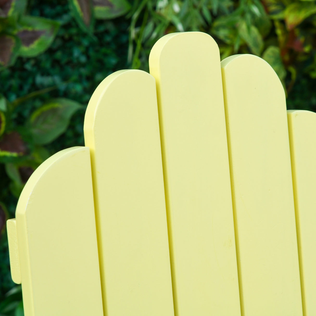 easycomfort easycomfort sedia per bambini da giardino adirondack in legno di pino verde