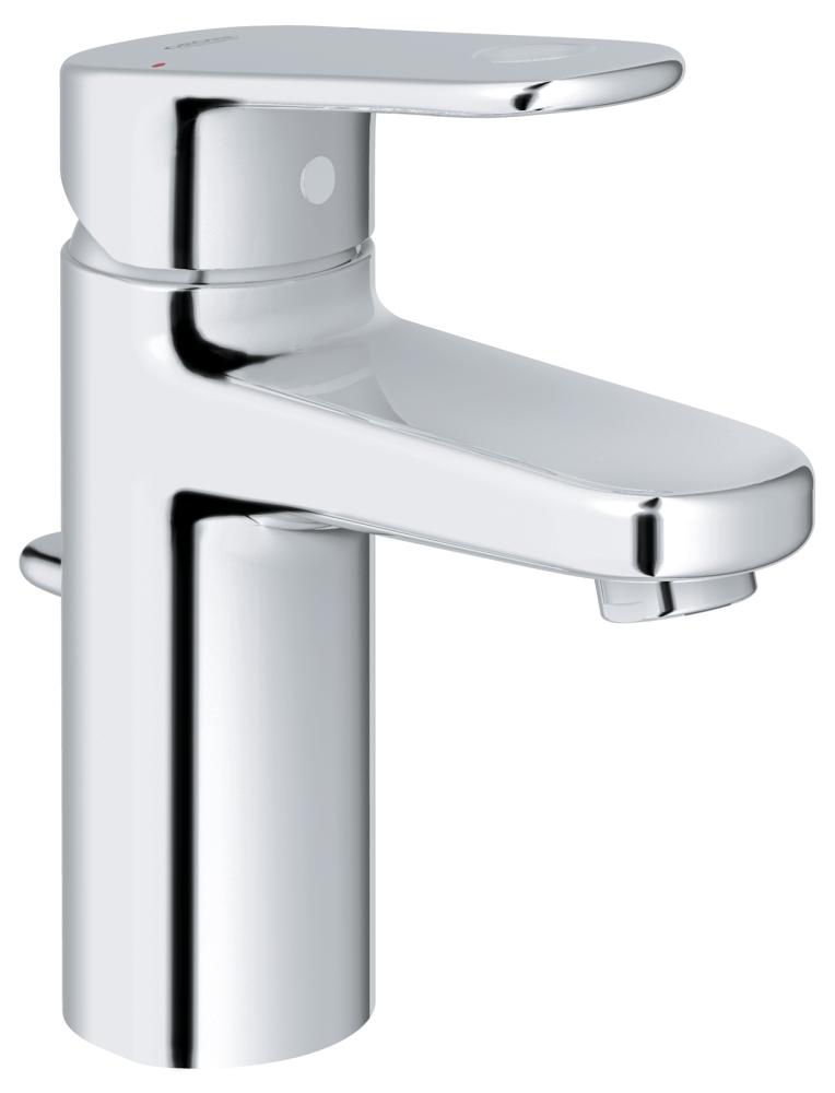 miscelatore monocomando per lavabo grohe europlus cromato monoforo 3261200e