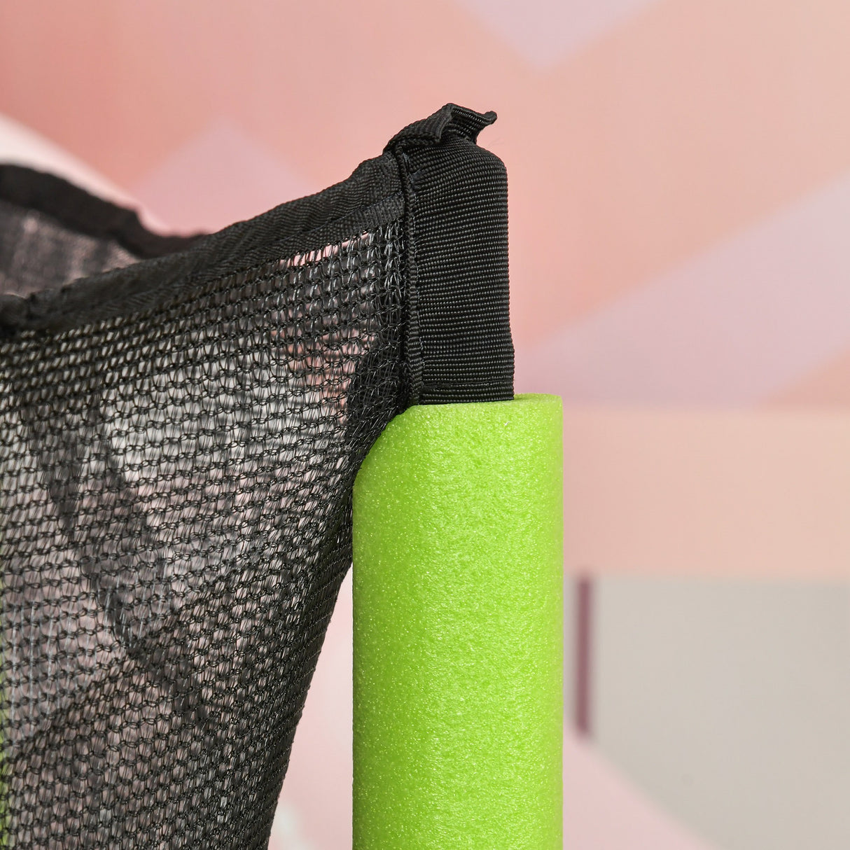 easycomfort tappeto elastico 140cm per bambini da 3 anni con rete di protezione trampolino elastico carico massimo 45kg