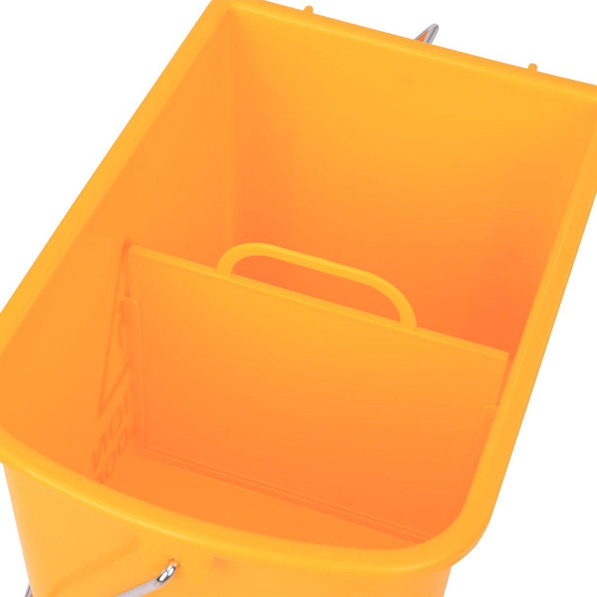 easycomfort easycomfort carrello secchio con separatore acqua e strizzatore rimovibile in pp giallo 63 x 27 x 67cm ean 8054111843638