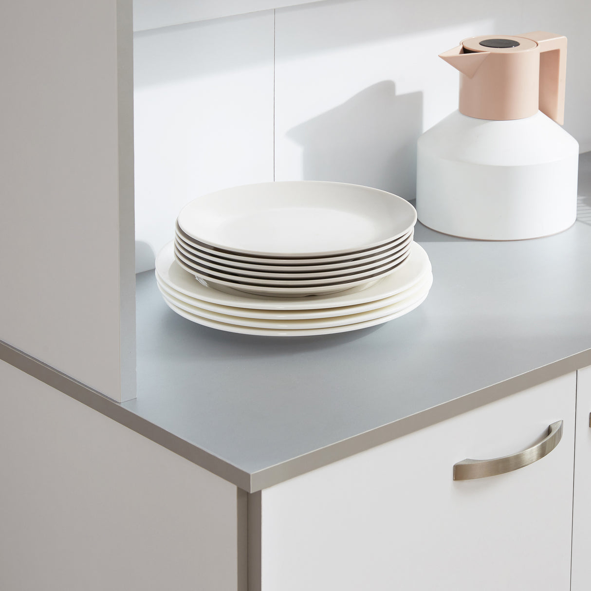 easycomfort easycomfort armadio con pensili da cucina in legno 101 x 39 x 180cm bianco