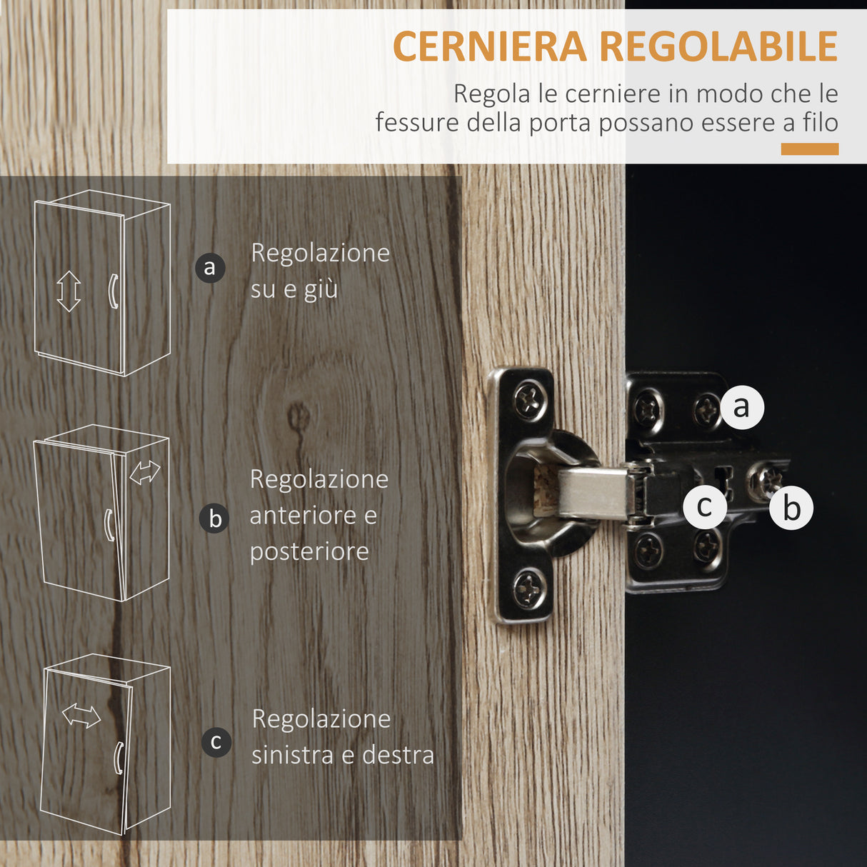 easycomfort easycomfort mobiletto ausiliario da cucina multiuso in legno con ruote 80 x 39 x 86 5cm ean 8054111849906