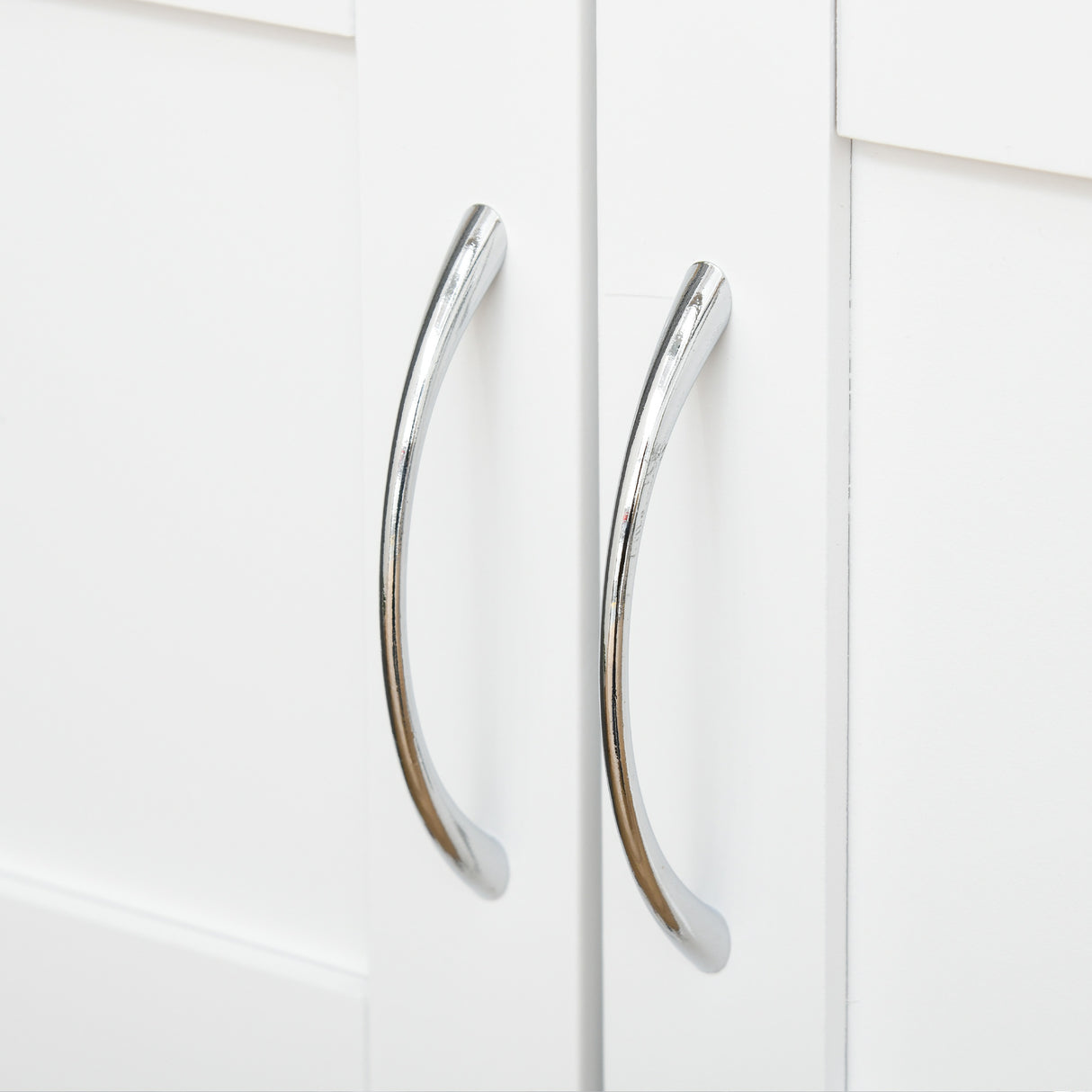 easycomfort easycomfort carrello portavivande carrellino per cucina in legno bianco con portabottiglie 1 cassetto e 3 antine 67x37x87cm