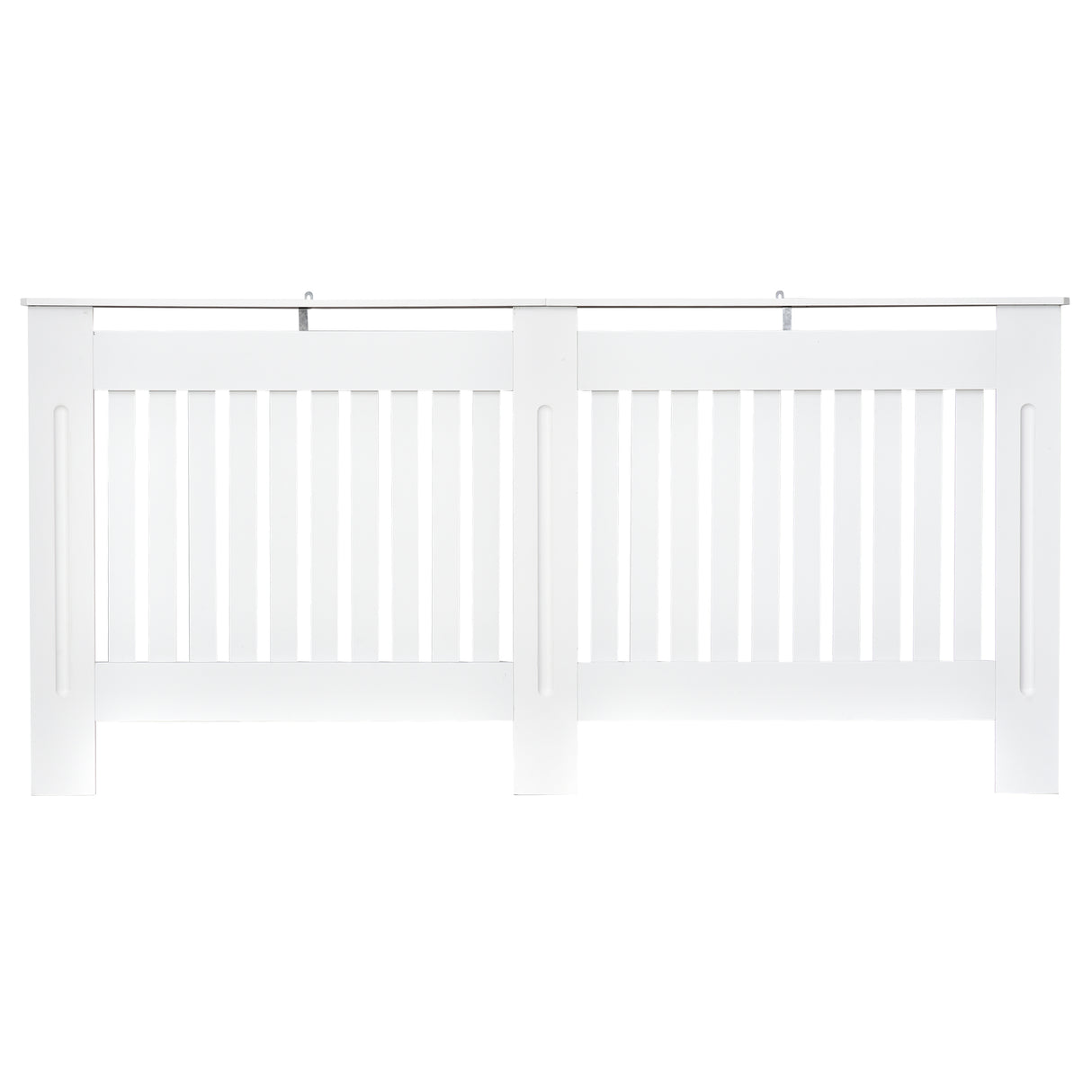 easycomfort easycomfort copritermosifone in legno mdf bianco 172x19x81cm