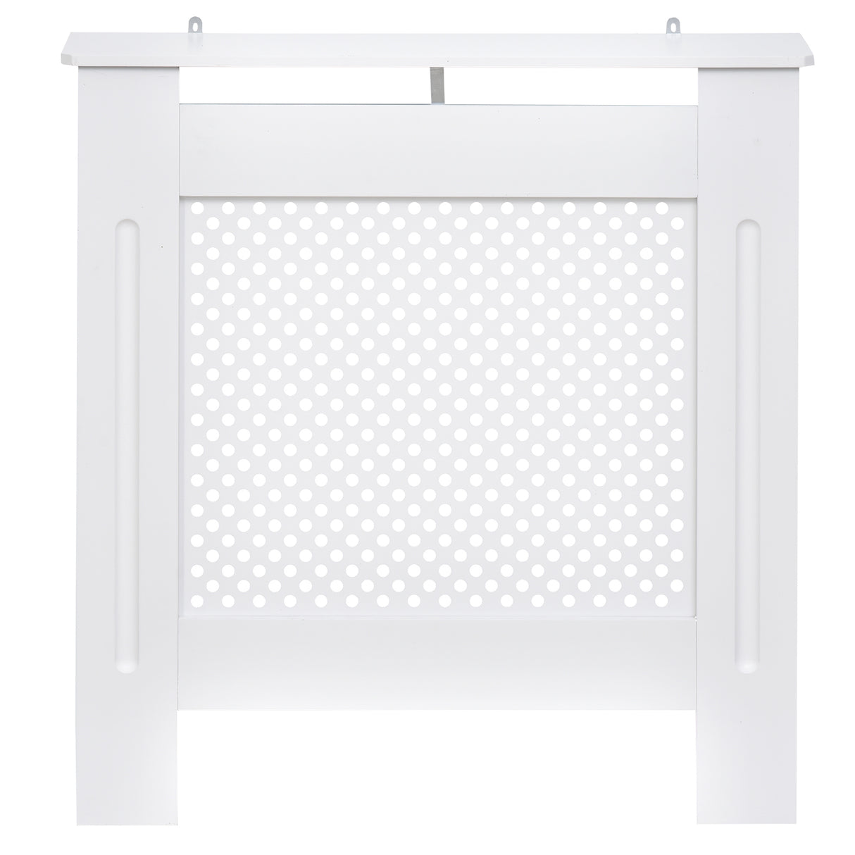 easycomfort easycomfort copritermosifone in legno a griglia bianco 78x82x19cm