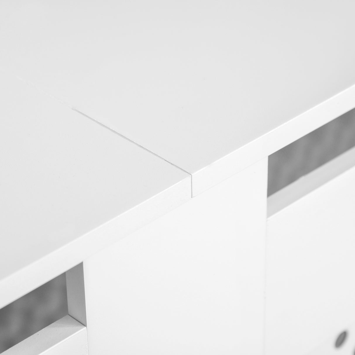 easycomfort copritermosifone in legno a griglia bianco 151.5x82x19cm