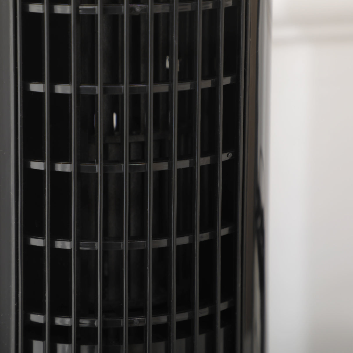 easycomfort ventilatore a colonna oscillante a 3 velocita e basso rumore in abs e rame o11x32.5 cm nero