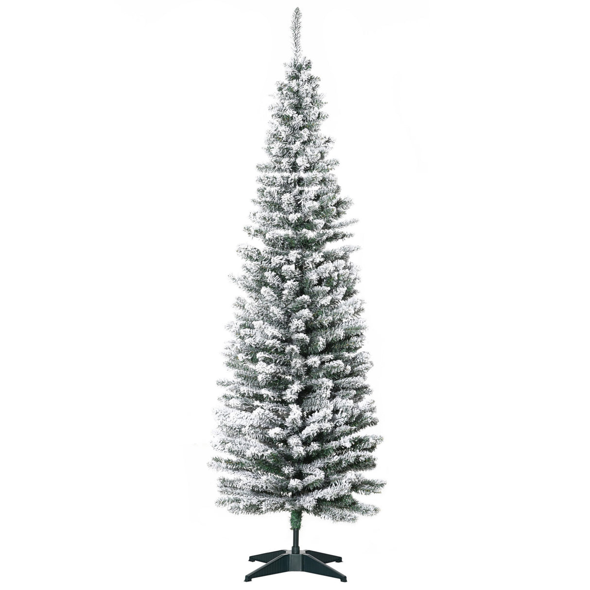 easycomfort easycomfort albero di natale artificiale innevato 180cm con rami 390 base rimovibile decorazioni natalizie