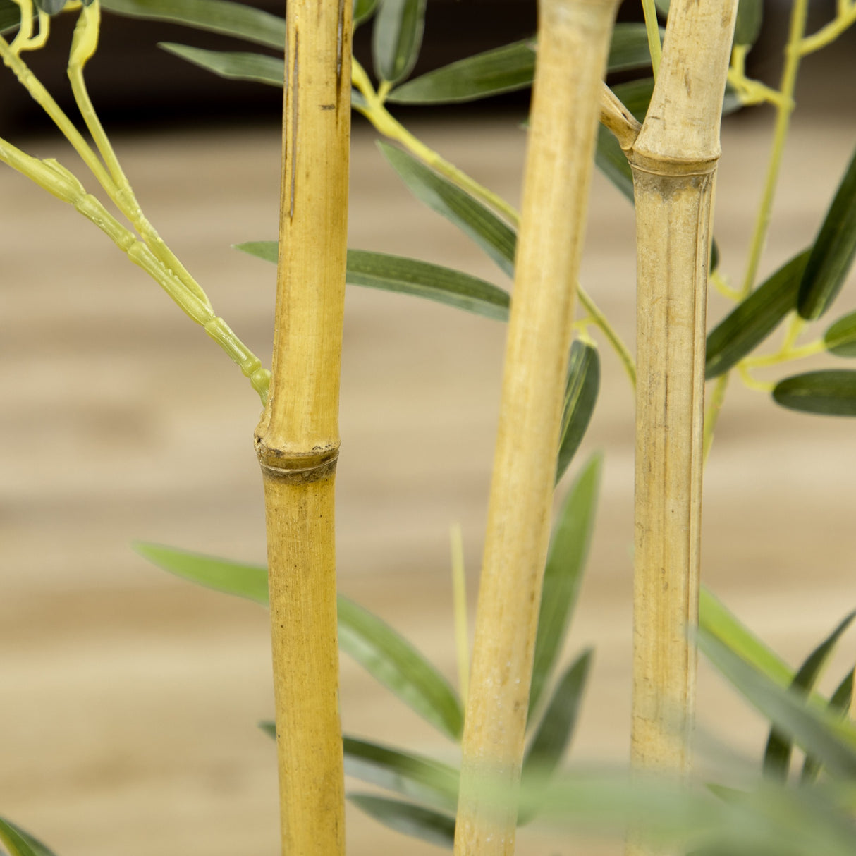 easycomfort bambu in vaso artificiale alto 150cm per interno ed esterno verde