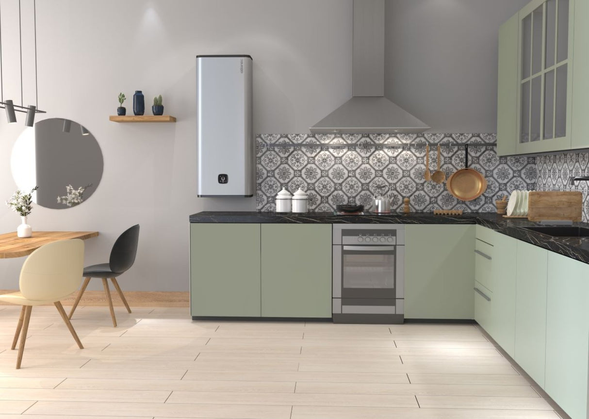 atlantic scaldabagno scaldacqua elettrico ad accumulo atlantic vertigo steatite wi fi 100 waterdrop 851338