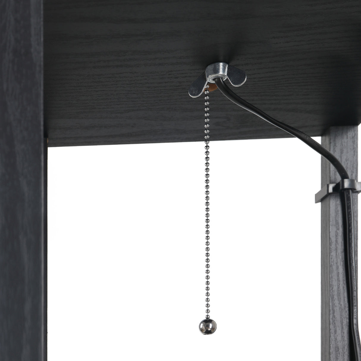 easycomfort easycomfort lampada da terra con 3 mensole e 2 porte usb attacco lampadine e27 26x26x160cm nero ean 8054144133096