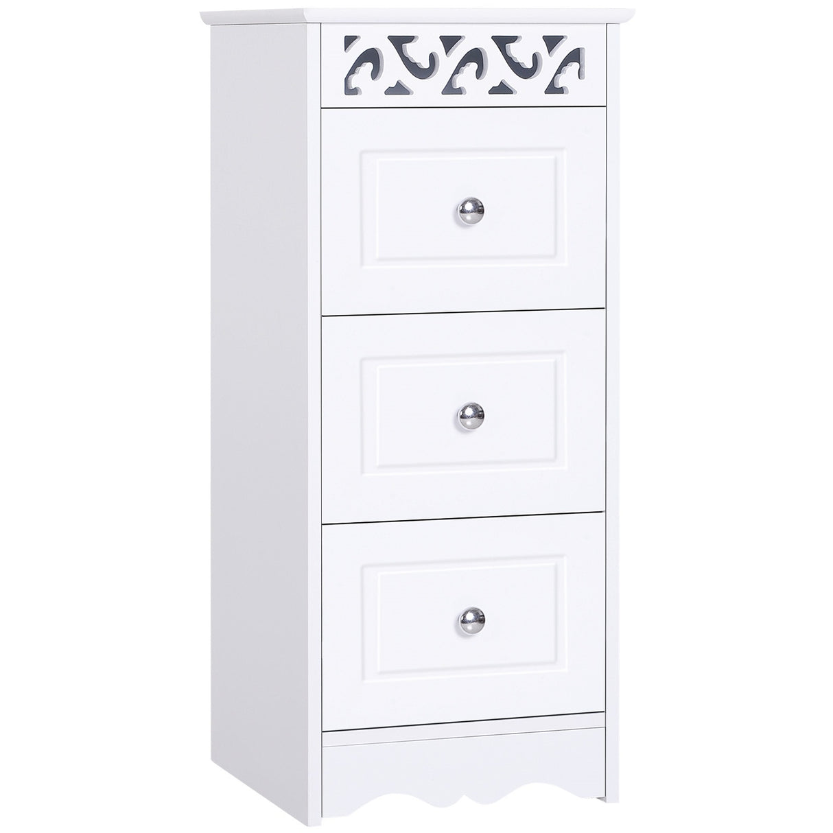 easycomfort easycomfort mobiletto multiuso con cassetti mobiletto basso in mdf grado e1 29 8x29 8x68 5cm bianco ean 8054144134123