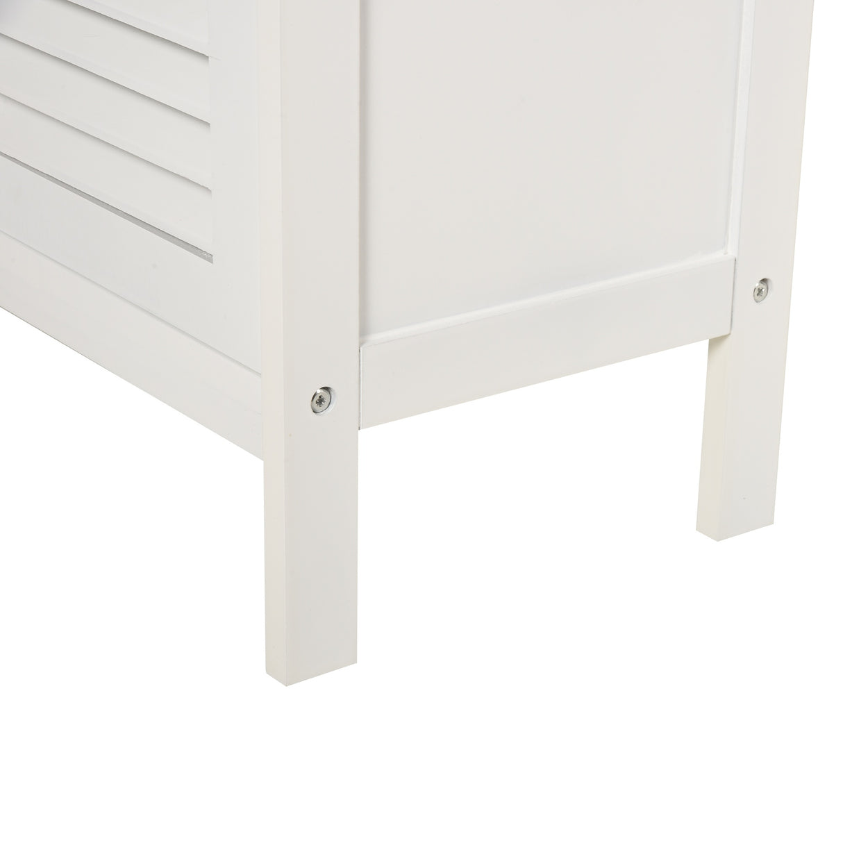 easycomfort easycomfort mobiletto da bagno bianco con 2 ripiani e armadietto in mdf impermeabile e salvaspazio 60 x 30 x 81 6cm ean 8054144130613