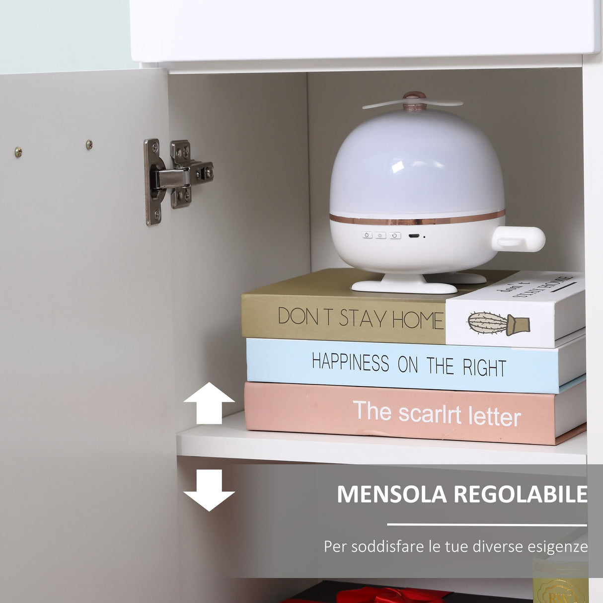 easycomfort easycomfort mobile bagno in legno con cassetto e armadietto 1 anta con mensole 35x30x77 5cm