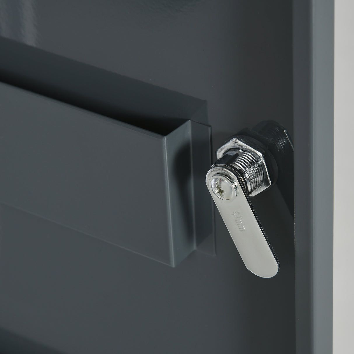 easycomfort easycomfort armadietto medicinali con 3 ripiani e blocco con chiavi in acciaio 40x15x53 5cm bianco e grigio