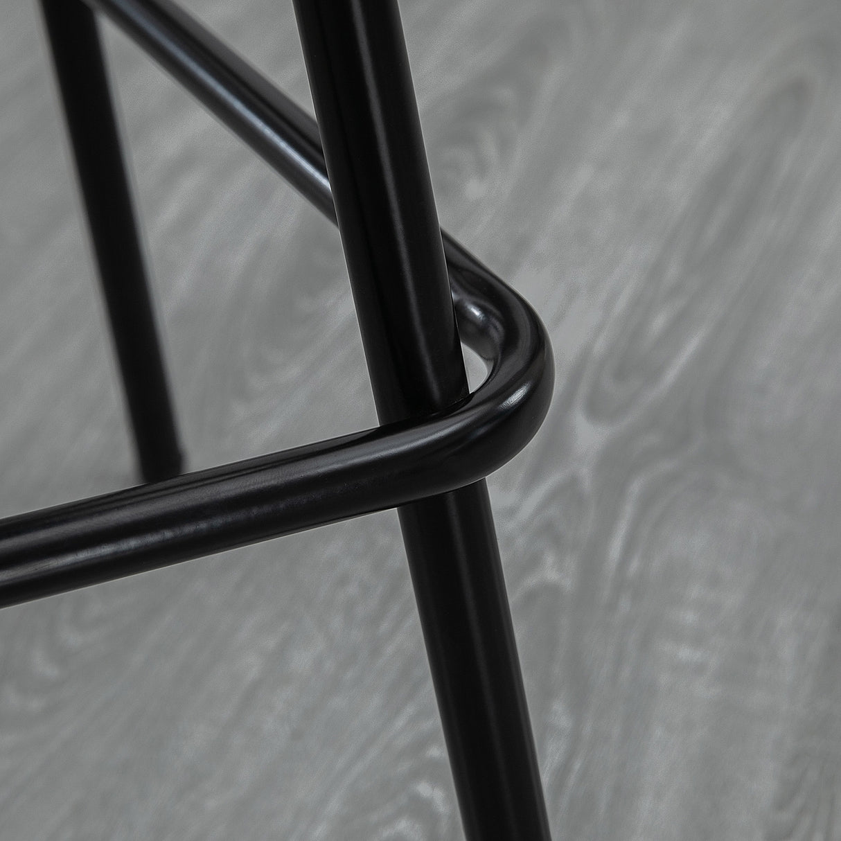 easycomfort easycomfort set 4 sgabelli alti con poggiapiedi per cucina e bar in poliestere vellutato acciaio e gommapiuma 40x45 5x94 cm