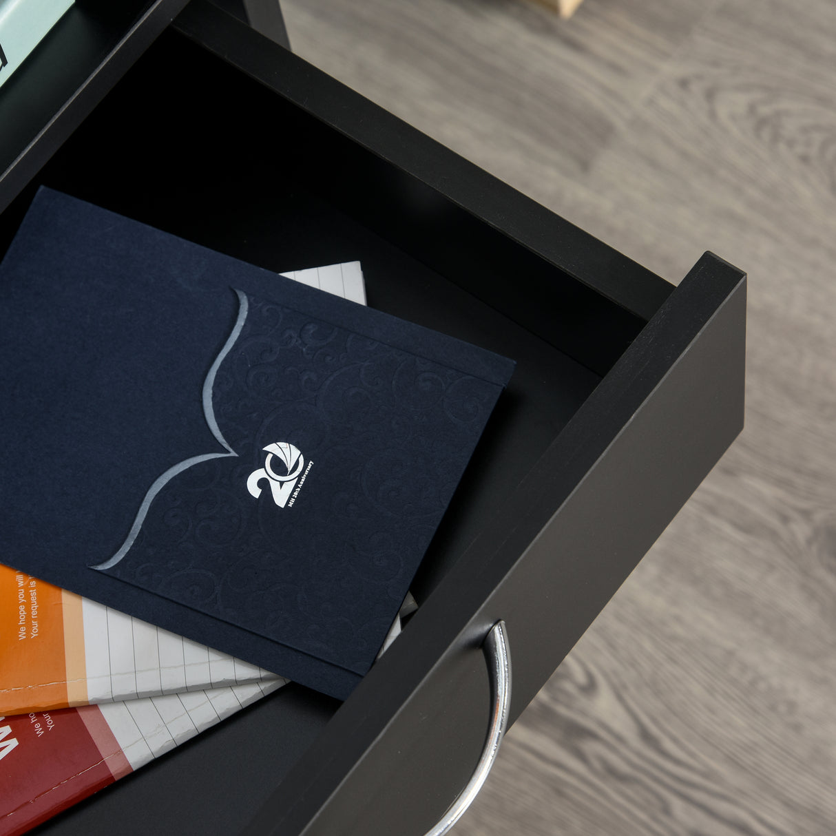 easycomfort easycomfort cassettiera portadocumenti da ufficio in legno nero con 2 cassetti 4 ruote ominidirezionali 40 x 35 x 60cm ean 8054111843461