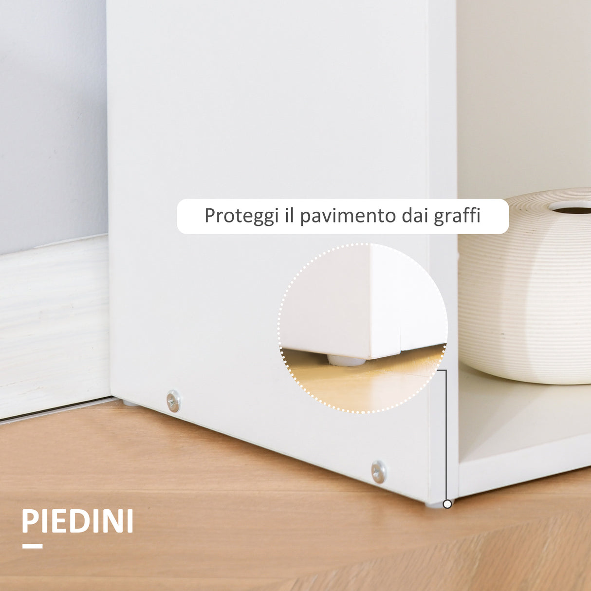 easycomfort easycomfort scrivania computer con libreria salvaspazio tavolo da pranzo per ufficio e studio 120x55x120 cm bianco ean 8054144130781