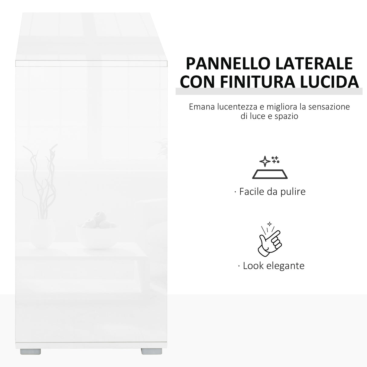 easycomfort easycomfort mobiletto armadietto multiuso 2 cassetti e 2 armadietti apertura a pressione mobile per soggiorno cucina ufficio