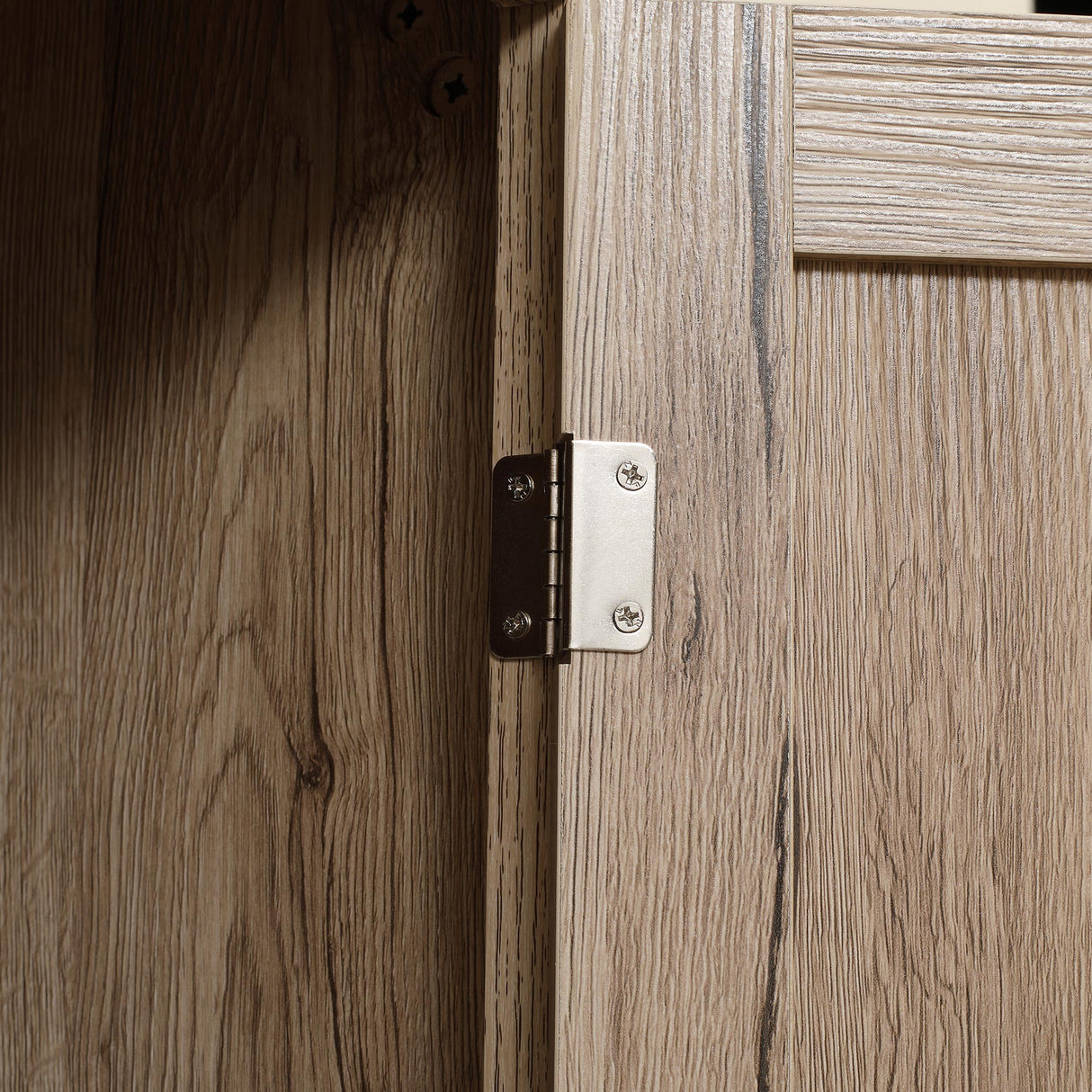 easycomfort easycomfort mobile cucina a 4 ante con mensole regolabili e base rialzata in legno 80x40x182cm