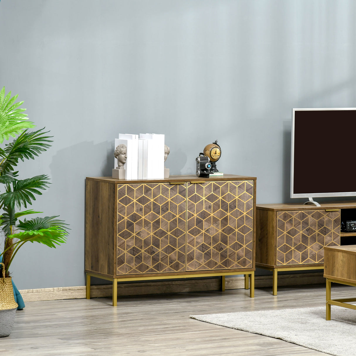 easycomfort easycomfort mobile da ingresso moderno con decori dorati e gambe in acciaio 99x39x75 5cm