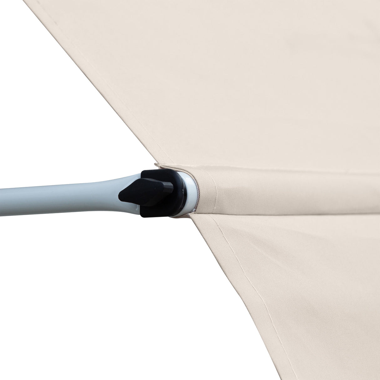 easycomfort easycomfort tenda da sole a bracci telescopica con manovella metallo e poliestere