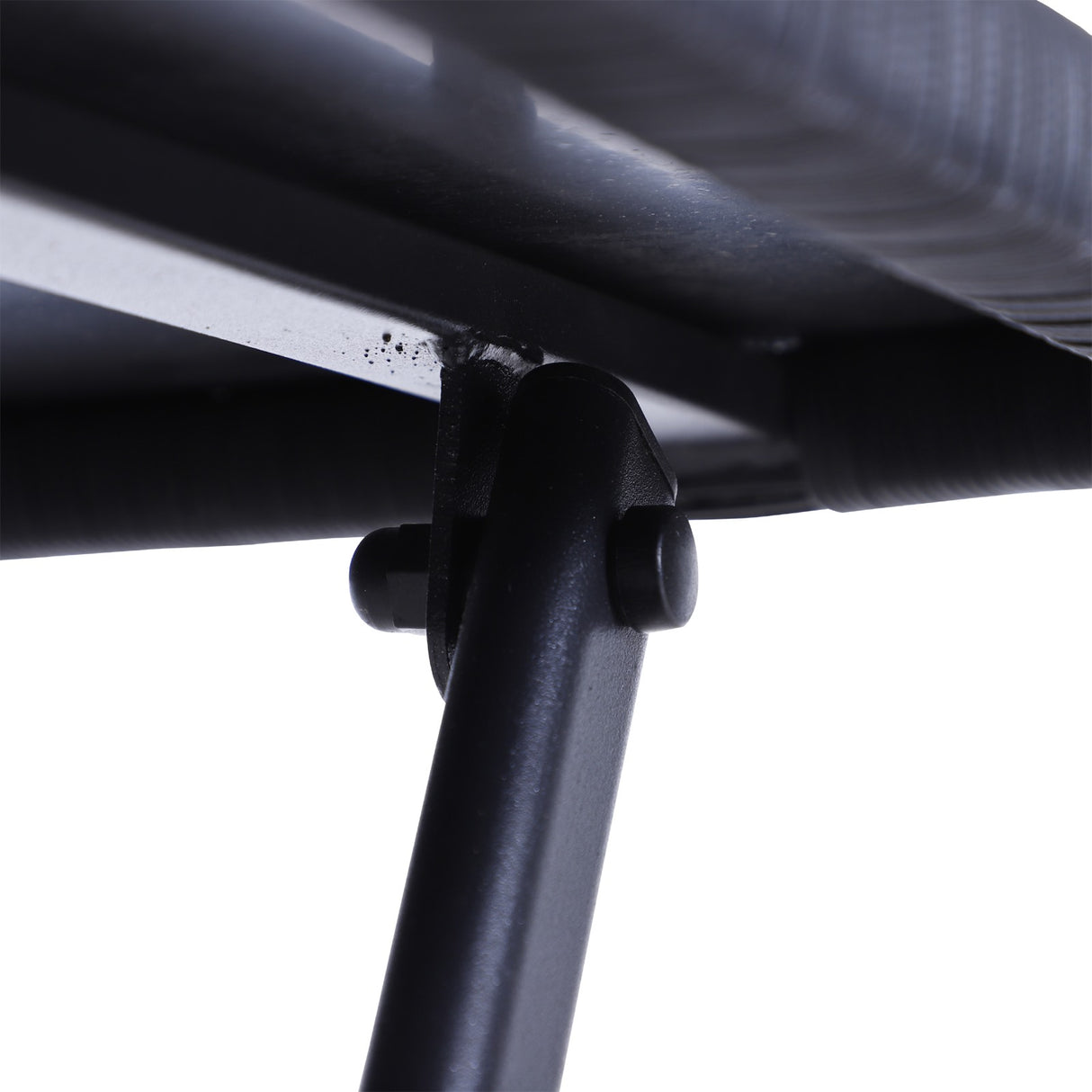 easycomfort easycomfort mobili da giardino in rattan set 1 tavolino e 2 sedie da giardino pieghevoli 3pz nero