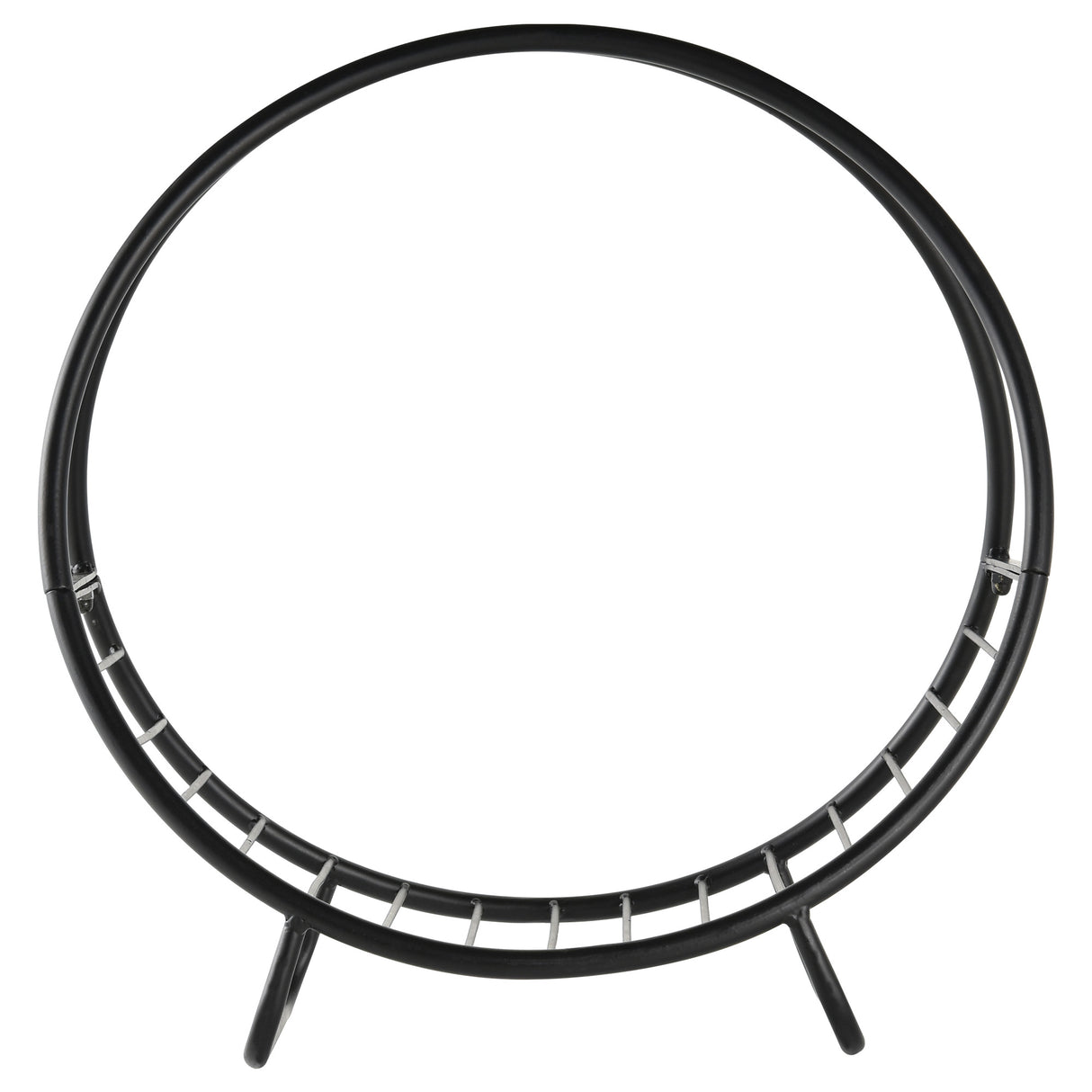 easycomfort easycomfort portalegna in ferro per interni ed esterni nero