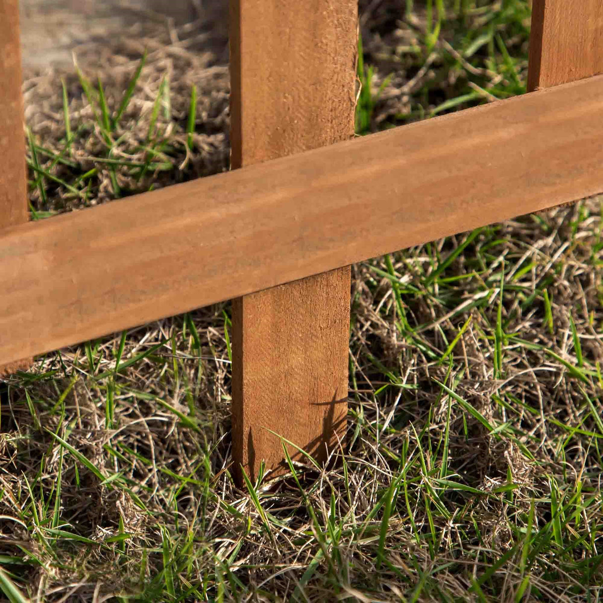 easycomfort staccionata in legno di pino da 12 pezzi per aiuole giardino e orto altezza 34cm