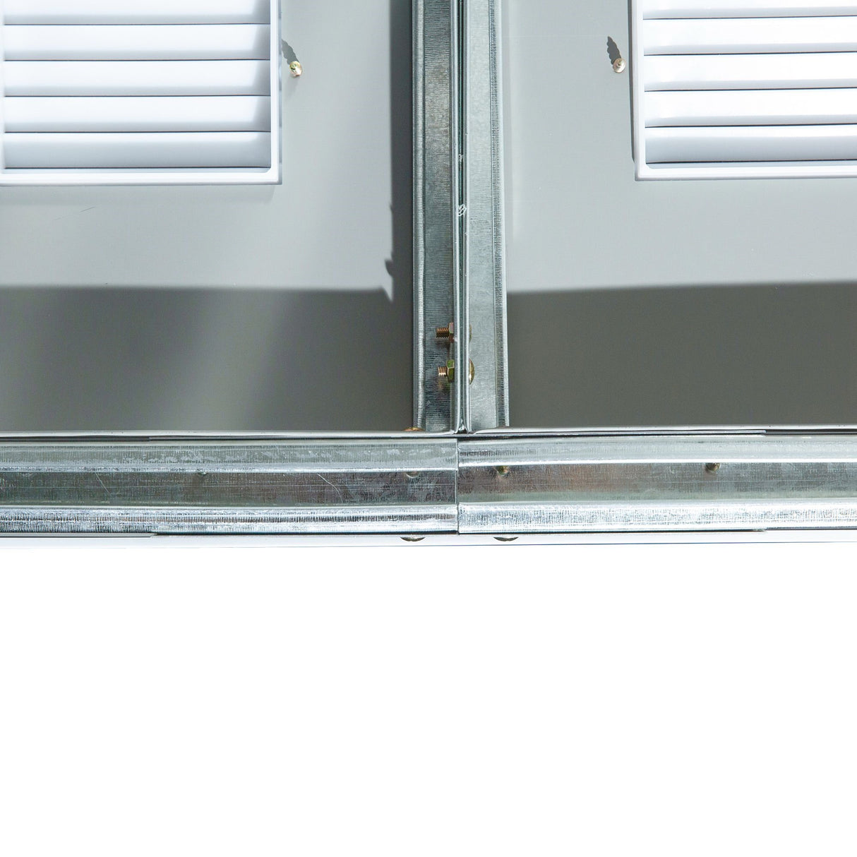 easycomfort casetta da giardino con 2 porte scorrevoli e 4 prese d aria in acciaio e pp 340x386x200cm verde