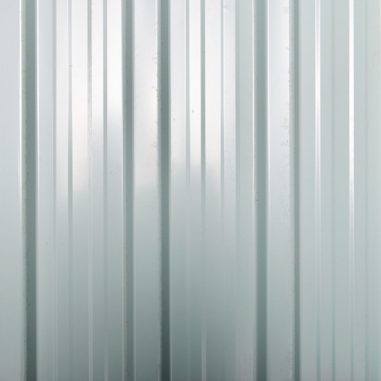 easycomfort casetta da giardino in lamiera di acciaio con doppia porta 147x86x134cm nero e bianco