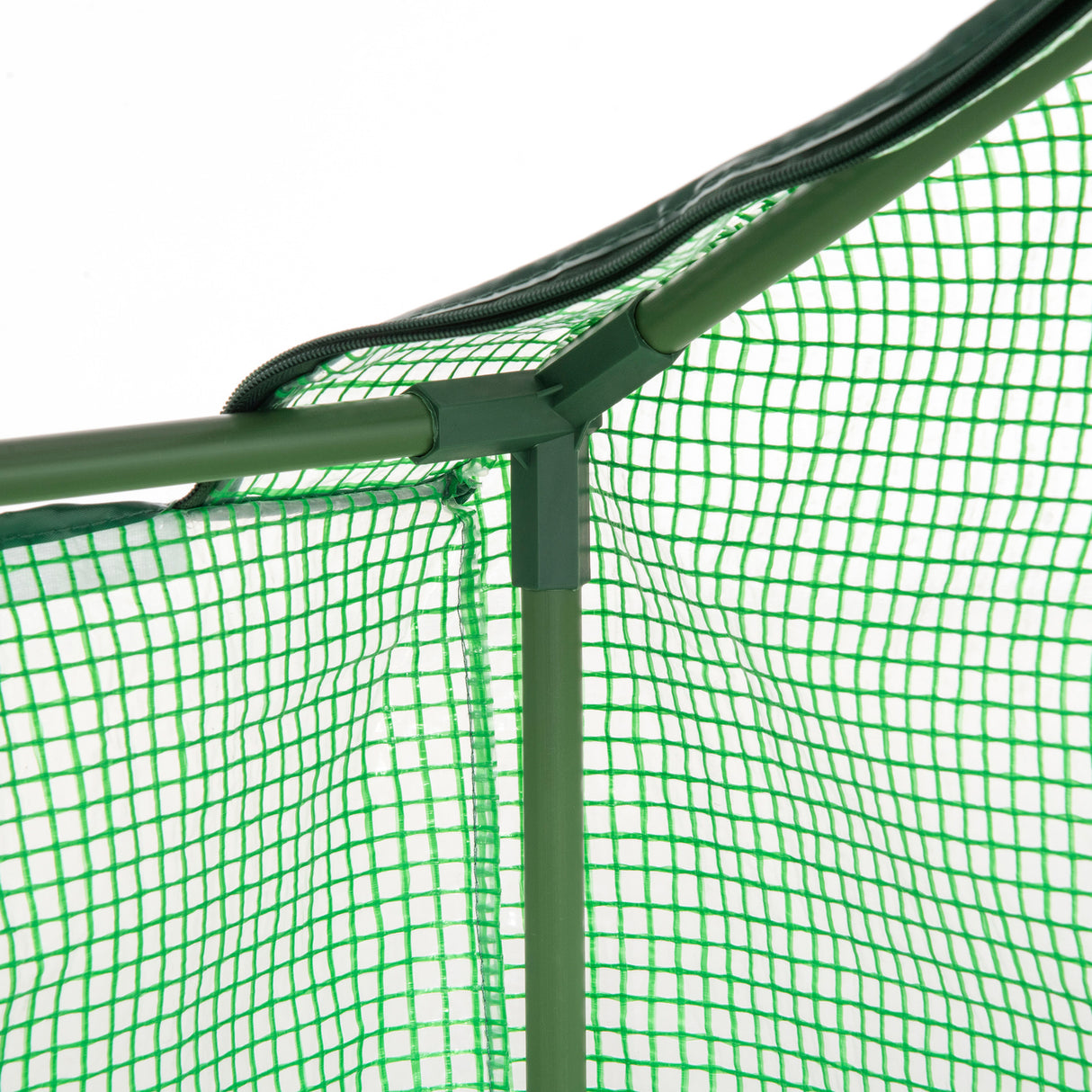 easycomfort easycomfort serra piccola per giardino e balcone con finestre e copertura in pe 180x90x70cm verde