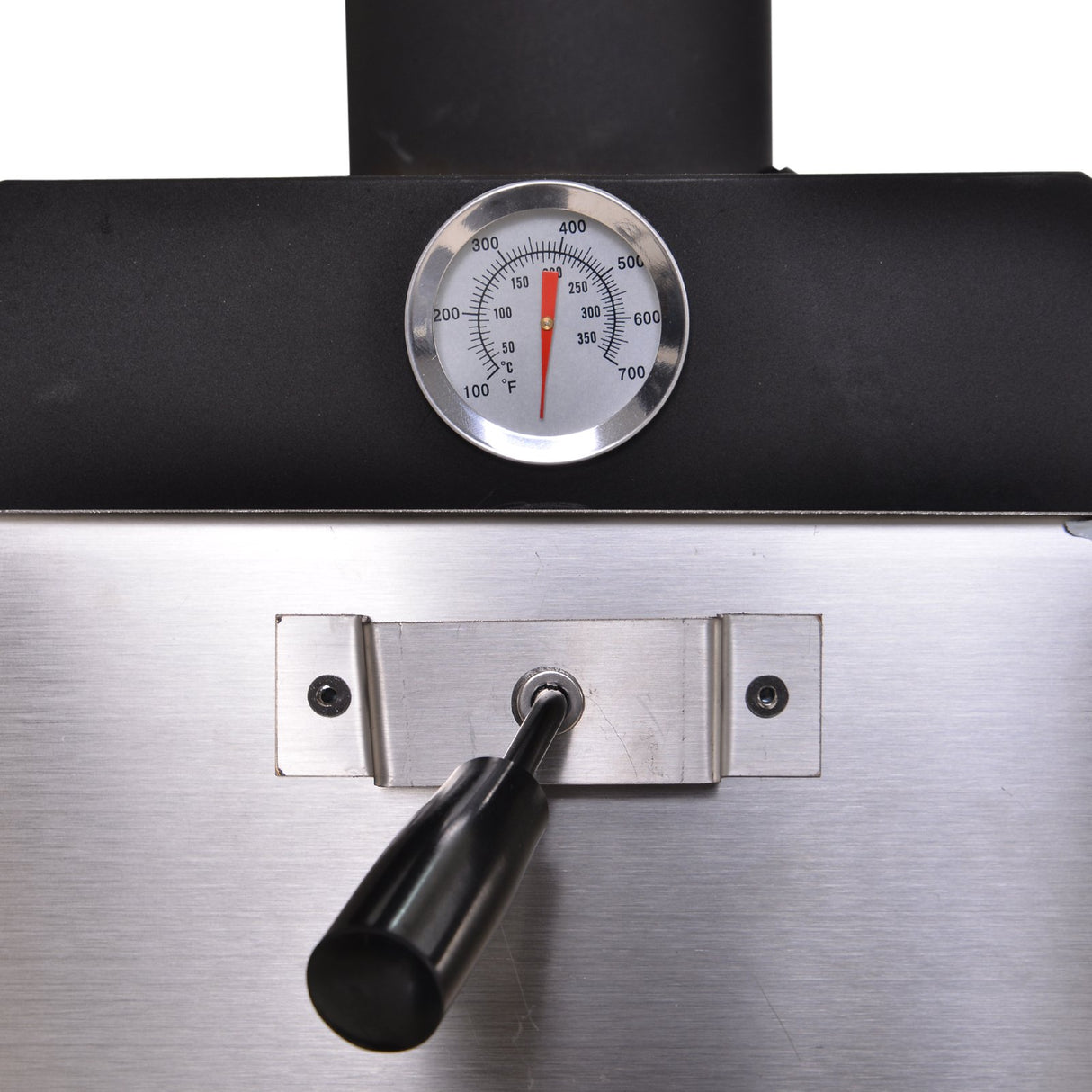 easycomfort easycomfort forno per pizza barbecue a carbonella in acciaio inox 50x36x160cm