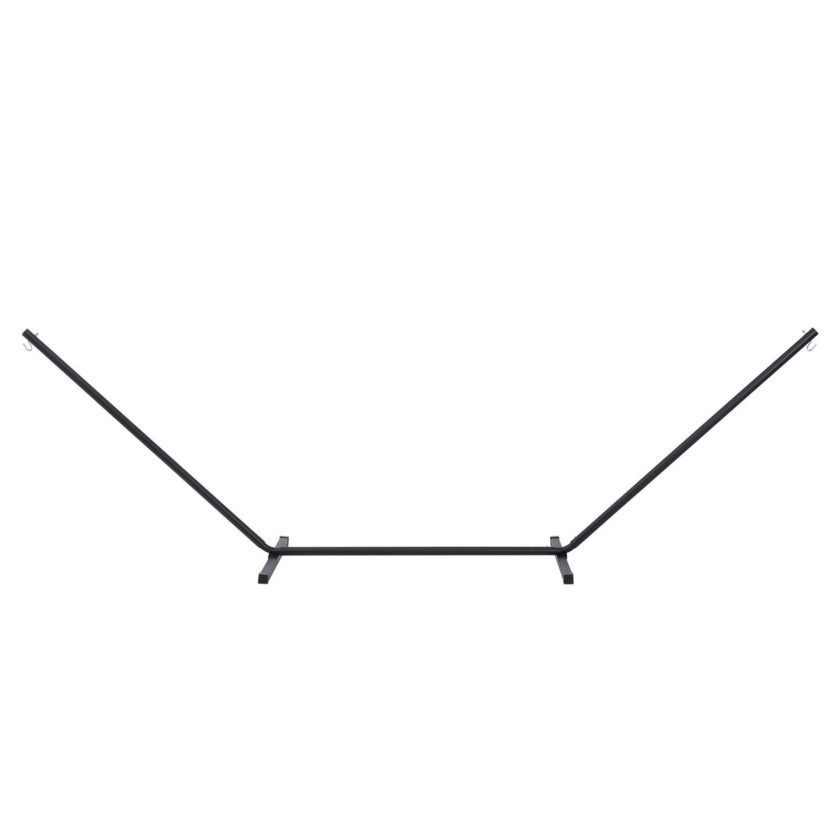 easycomfort easycomfort struttura portante per amaca supporto max. 150 kg in metallo nero 360x92x115cm