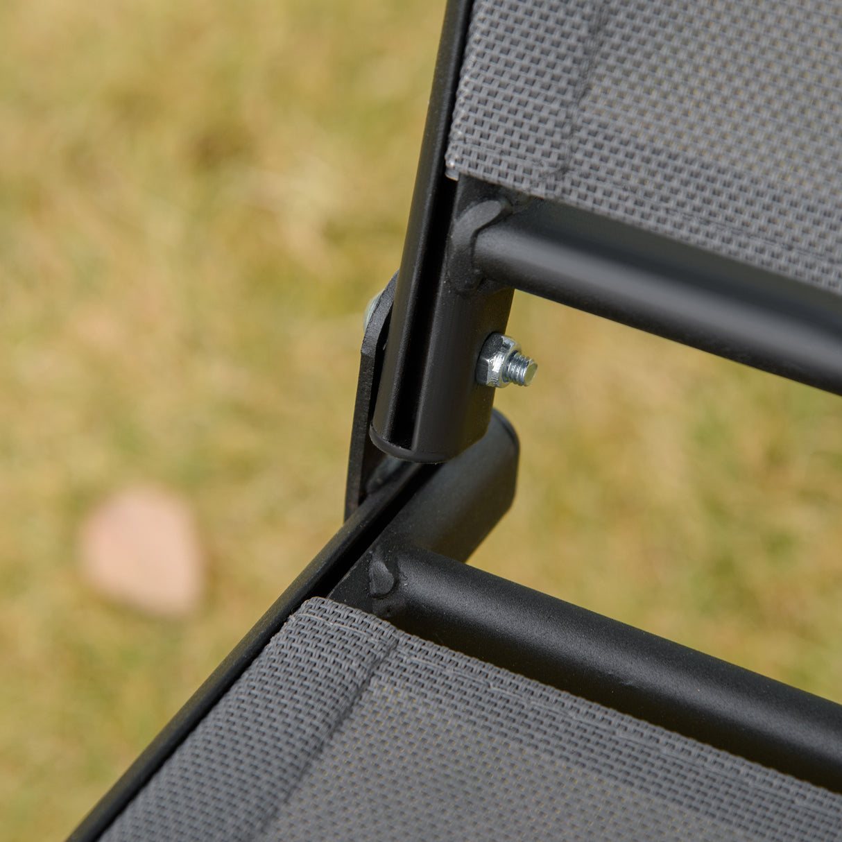 easycomfort dondolo a 2 posti da giardino con tettuccio regolabile 140x118x162cm grigio