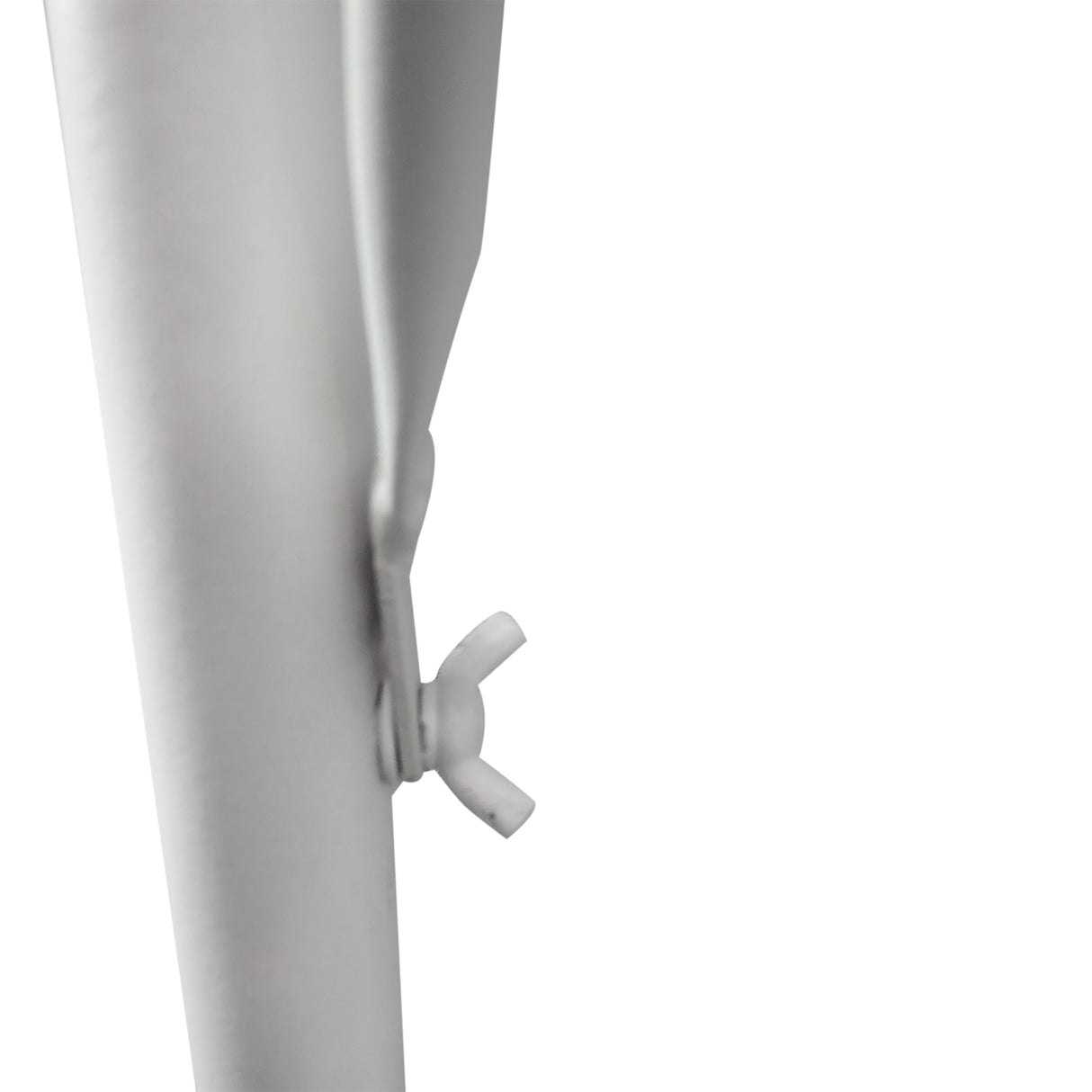 easycomfort easycomfort tavolo da ringhiera con ganci ad altezza regolabile su 3 livelli in metallo 60x56 5x45 cm bianco