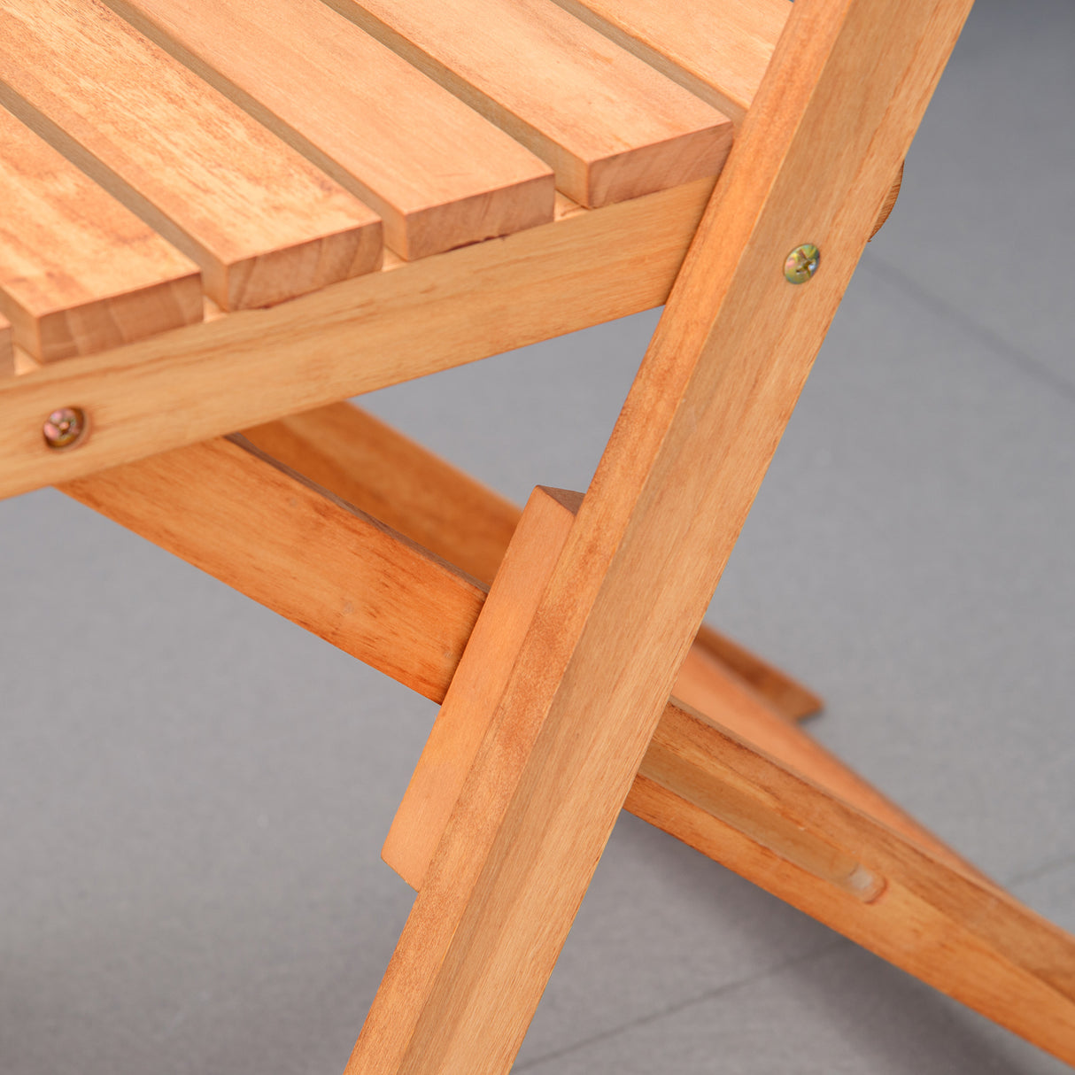 easycomfort set 3 pezzi tavolo e sedie da giardino pieghevoli in legno per esterni terrazzo picnic o campeggio salvaspazio e compatto teak