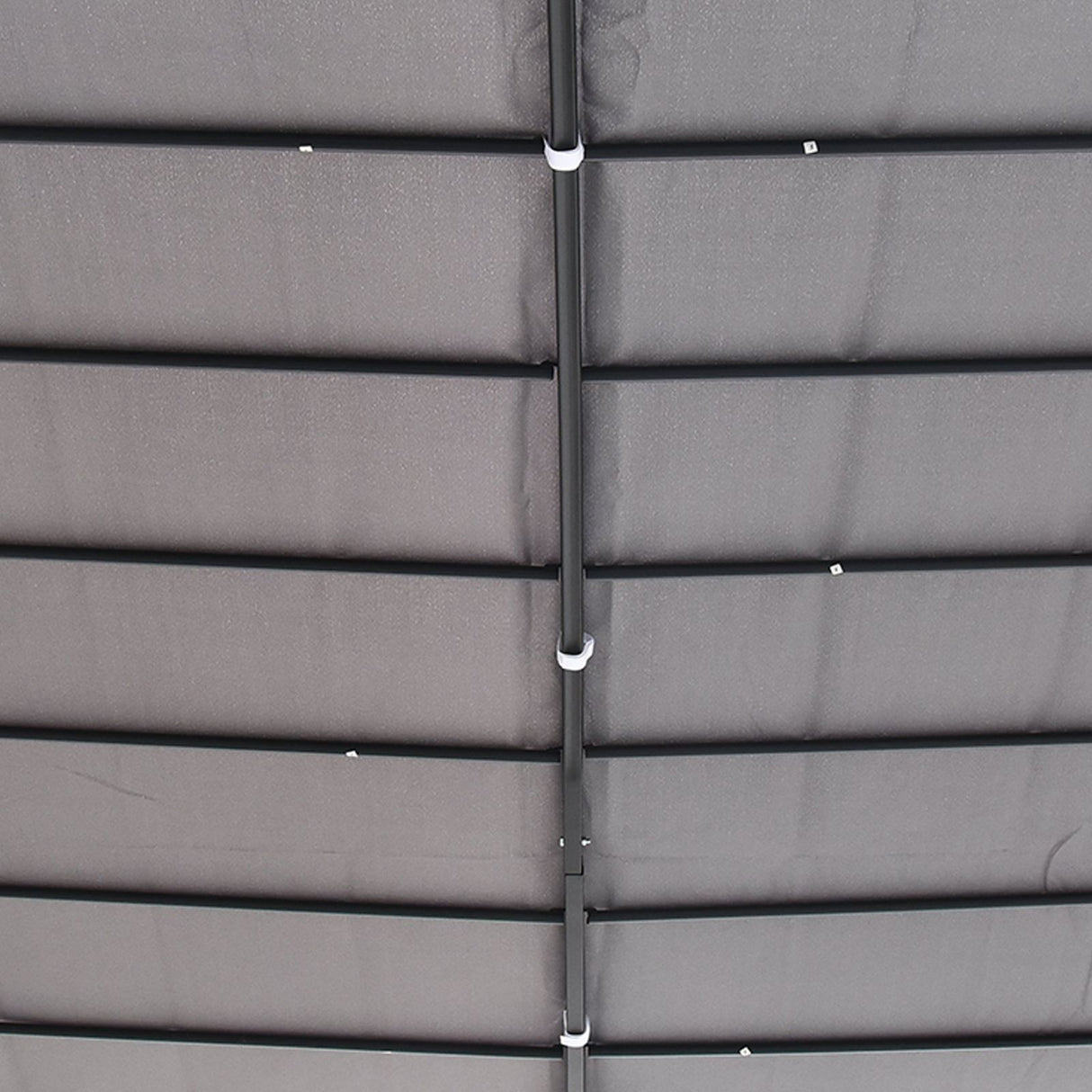 easycomfort easycomfort gazebo pergola 3x3m da esterno giardino o terrazzo con tenda grigia