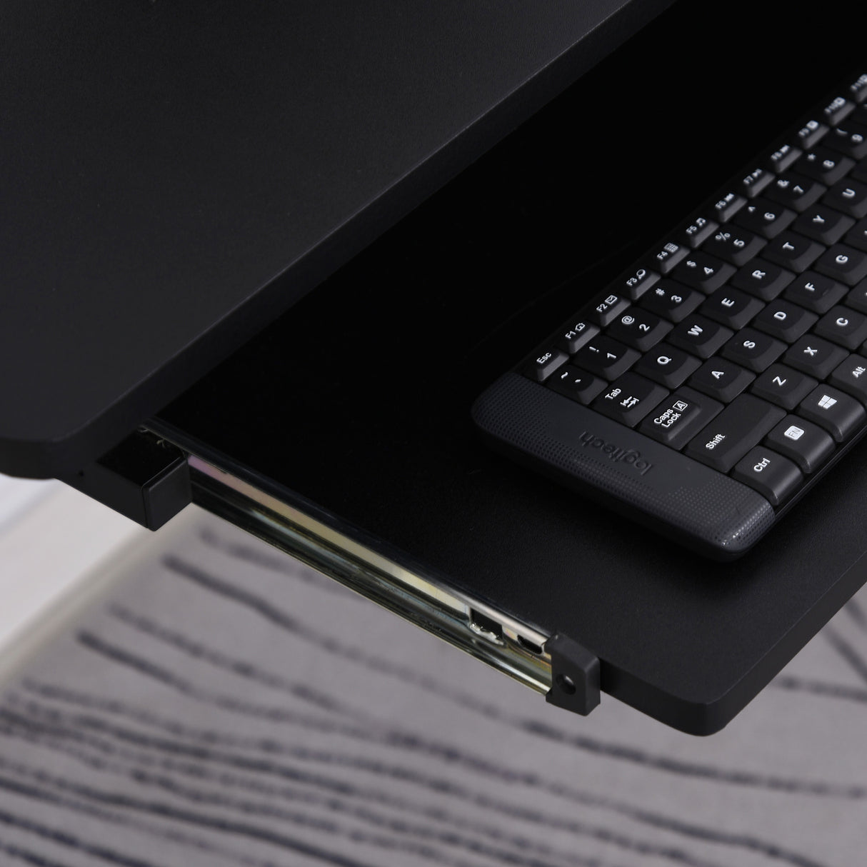 easycomfort easycomfort scrivania gaming per casa o ufficio angolare e salvaspazio con ripiano tastiera estraibile 165x145x86 5cm nera ean 8054111848558