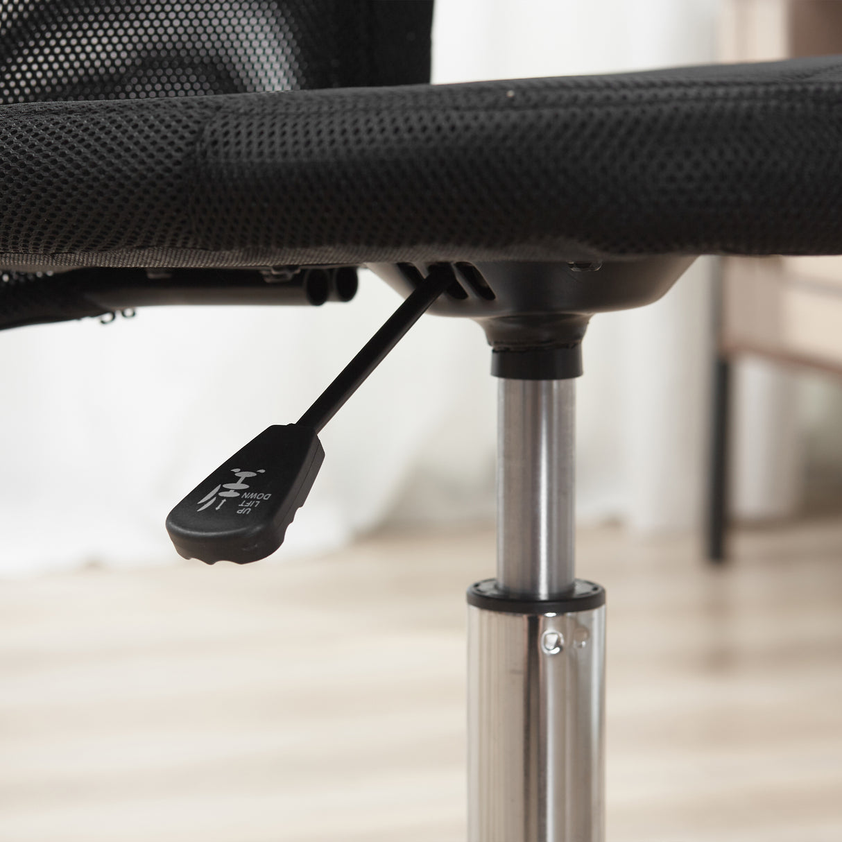 easycomfort easycomfort sedia da ufficio ergonomica senza braccioli tessuto traspirante a rete altezza regolabile e 5 ruote 43x58x90 100cm nero ean 8054111843478