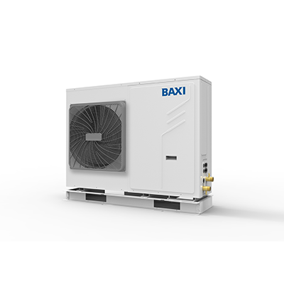 pompa di calore aria acqua monoblocco inverter baxi auriga 5m r 32 monofase a7749305 completo di comando