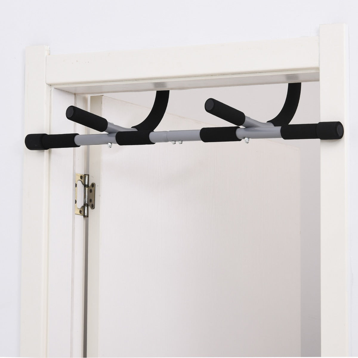 easycomfort easycomfort barra per trazioni a pressione per porta installazione senza viti e telaio in tubi di acciaio peso max 110 kg ean 8054111840408