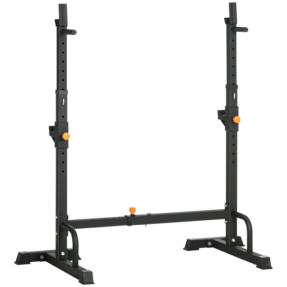 easycomfort porta bilanciere regolabile con supporti per dip station e push up 111 151x69x120 150 cm nero