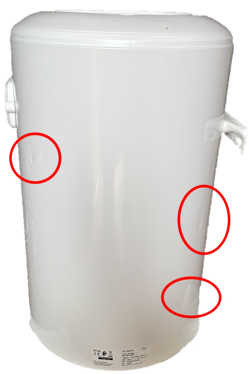 atlantic area occasioni scaldabagno scaldacqua elettrico atlantic ego 80 verticale 75 litri 851394 garanzia di 2 anni