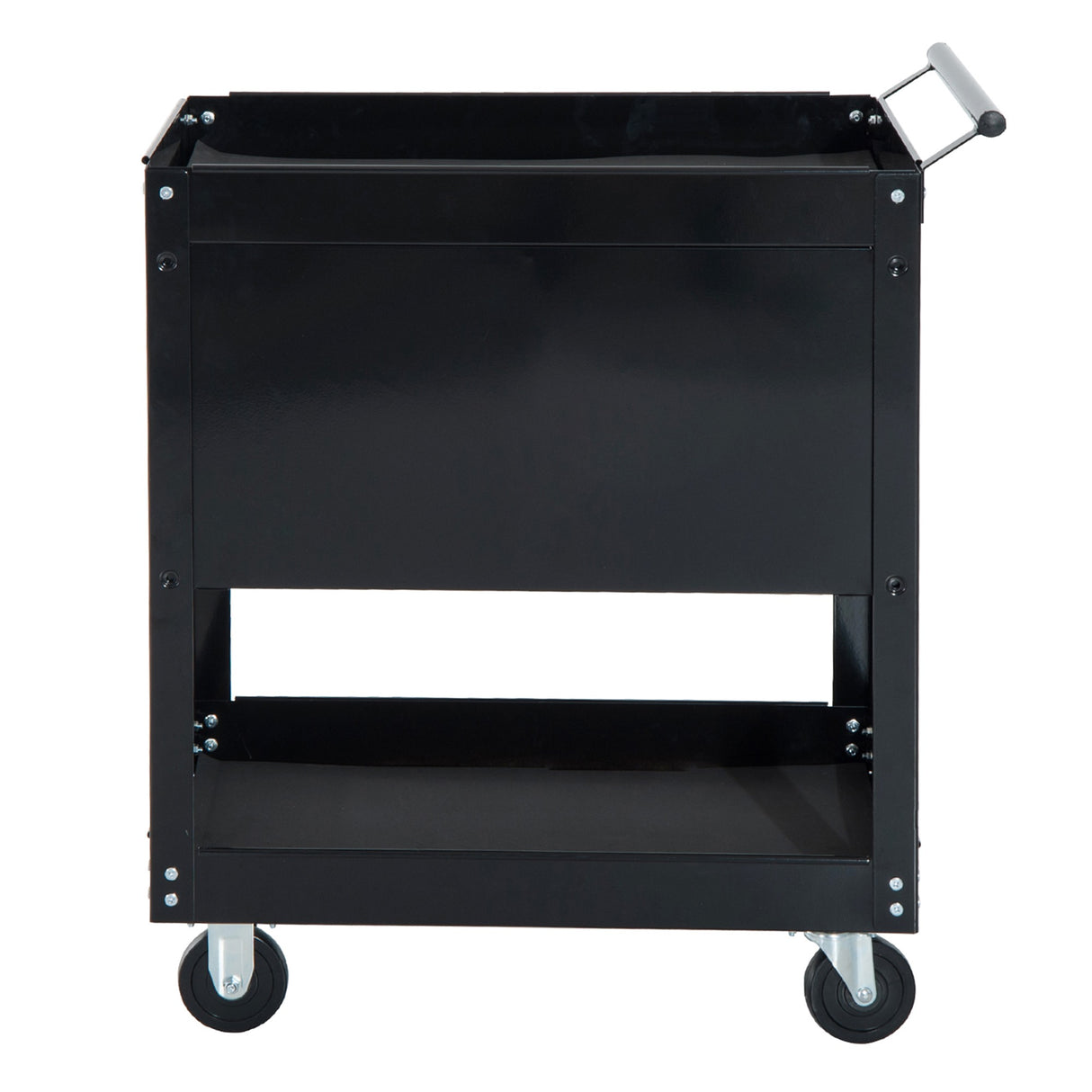 easycomfort easycomfort carrello da officina professionale cassettiera portautensili in lamiera nero 68x46x88cm