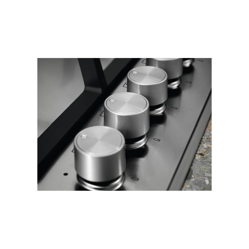 electrolux piano cottura a gas electrolux serie 600 kgs6434sx 4 fuochi l595xp51 inox ean 7332543609307