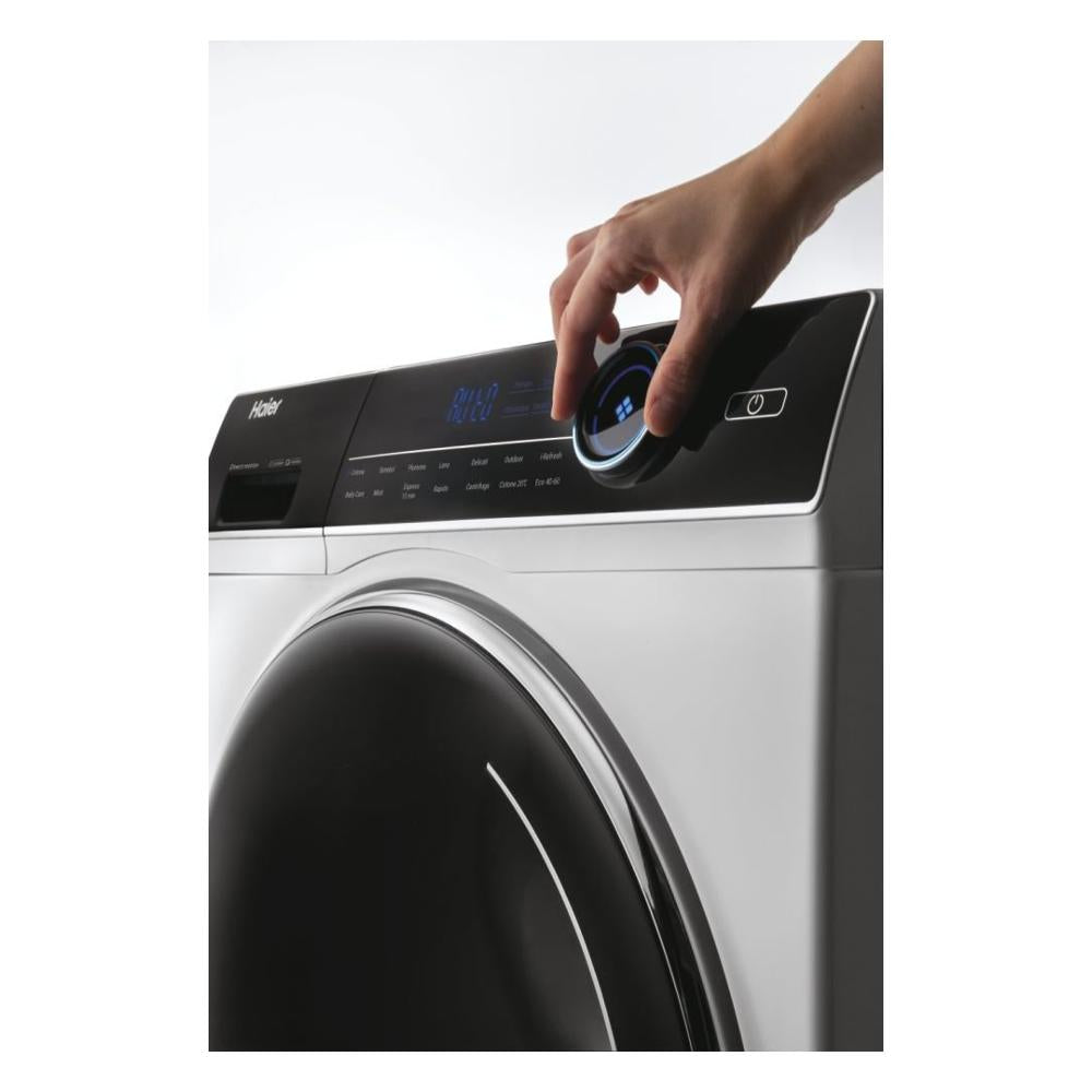haier lavatrice a carico frontale haier serie 7 hw80 b14979 classe a 1400 giri a85xl60xp46 bianco e nero ean 6921081585832