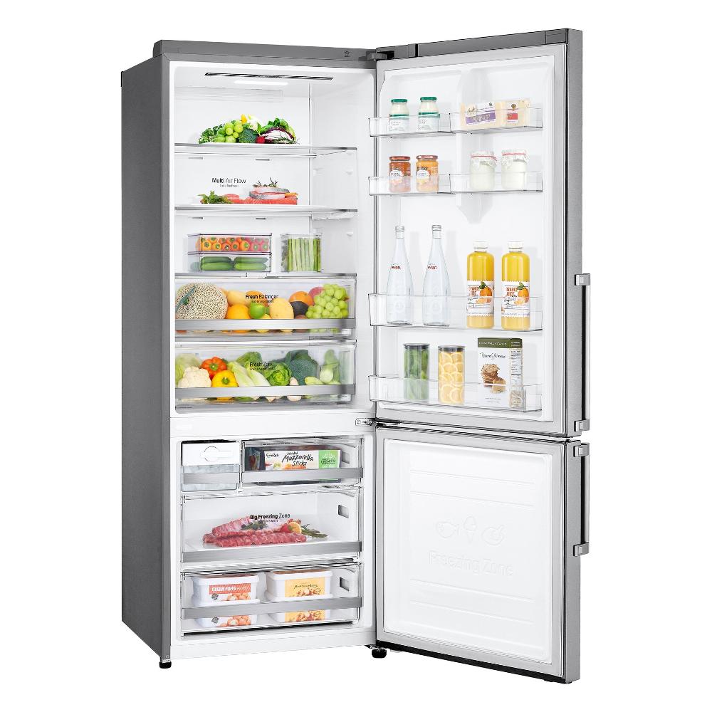 lg frigorifero combinato lg gbb569nsagb 462 litri classe d a185xl705xp74 acciaio inox ean 8806091915535