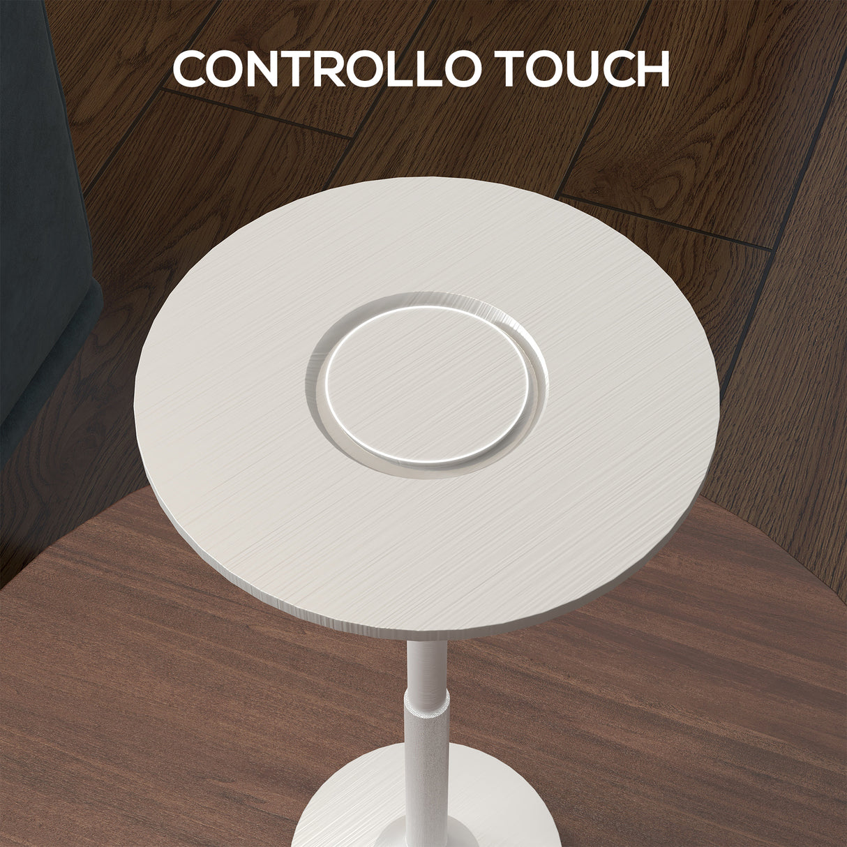 easycomfort easycomfort lampada senza filo touch luce led 3 tonalita e batteria ricaricabile 13x28 5cm argento
