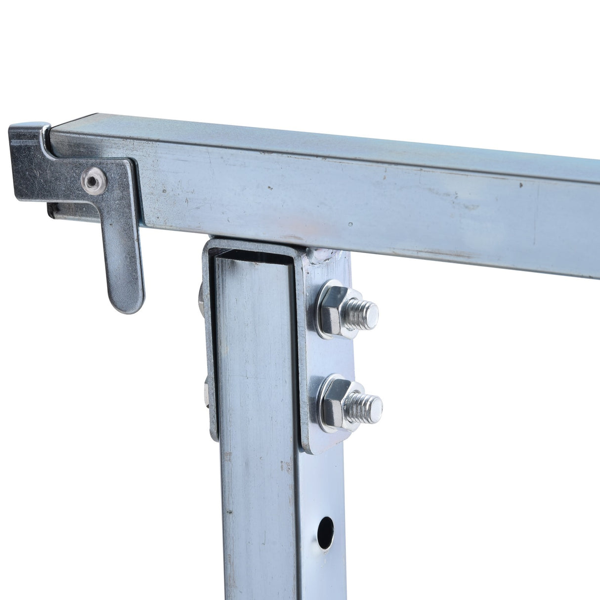 easycomfort easycomfort set 2 cavalletti da lavoro pieghevoli telescopici in tubi d acciaio 68 x 58 x 80